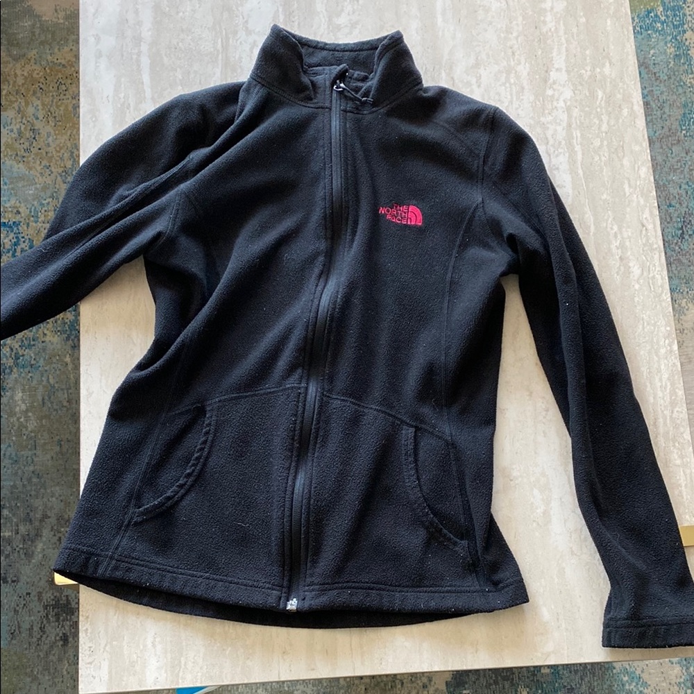 The North Face Black and Pink jacket